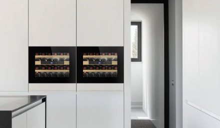 LandVac Titanium Vacuum Glass for Premium Wine Cabinet Doors