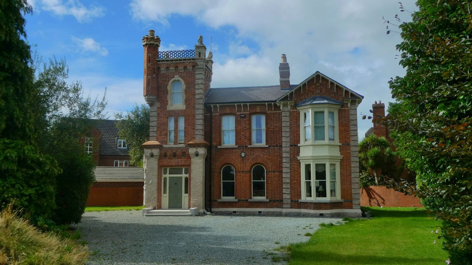 Victorian villa in Dublin, Ireland — original windows restored with LandVac vacuum glazing